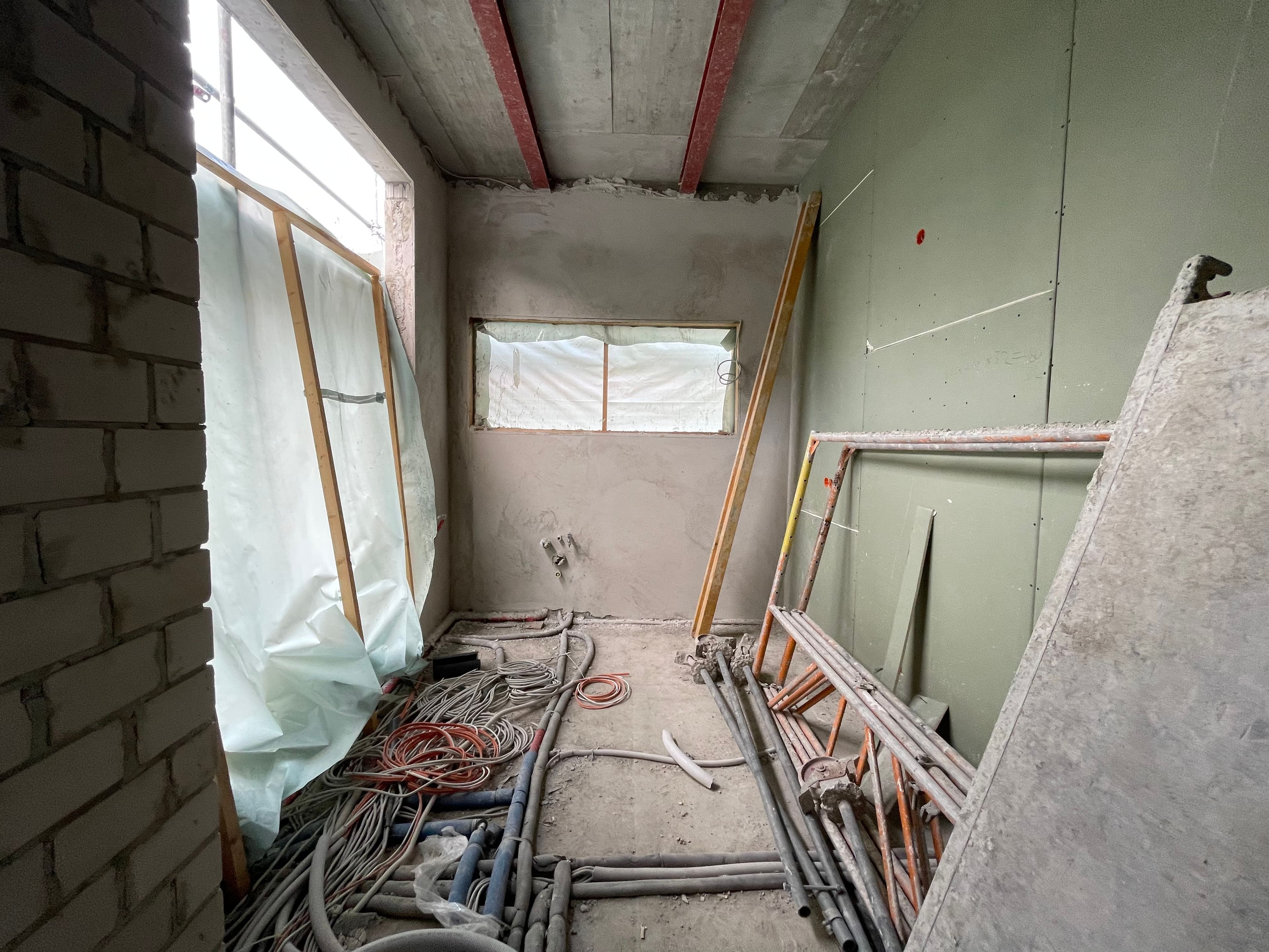 Moderne Badrenovierung in Blankenese - Vorher/Nachher-Bilder